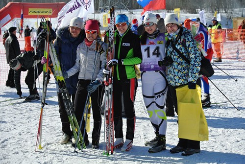 Женская сборная МГУ на Битцеском марафоне